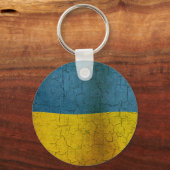 Ukrainische Flag Schlüsselanhänger (Vorderseite)