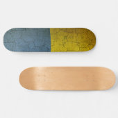 Ukrainische Flag Skateboard (Horizontal)