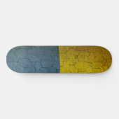 Ukrainische Flag Skateboard (Horizontal)