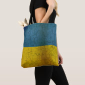 Ukrainische Flag Tasche (Von Nahem)