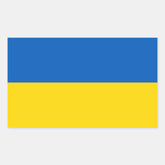 Ukrainische Flagge Aufkleber