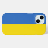 ukrainische Flagge Case-Mate iPhone Hülle (Rückseite (Horizontal))