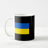 Ukrainische Flagge der Ukraine 1 Kaffeetasse (Links)