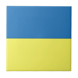 ukrainische Flagge Fliese