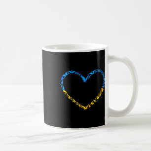 Ukrainische Flagge Frieden Ukraine-Flagge Schmette Kaffeetasse
