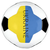 ukrainische Flagge Fußball (Gedreht)