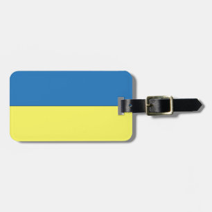 ukrainische Flagge Gepäckanhänger
