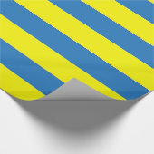 ukrainische Flagge Geschenkpapier (Ecke)