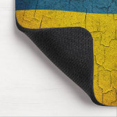 Ukrainische Flagge Mousepad (Ecke)