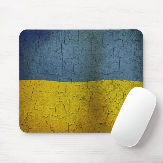 Ukrainische Flagge Mousepad (Mit Mouse)