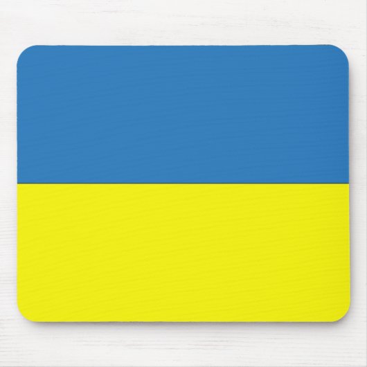 ukrainische Flagge Mousepad (Vorne)