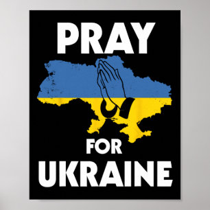 Ukrainische Flagge National Ukraine Ukrajina Cool Poster