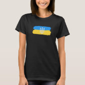 ukrainische Flagge T-Shirt (Vorderseite)