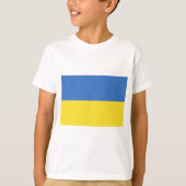 ukrainische Flagge T-Shirt (Vorderseite)
