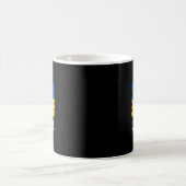 Ukrainische Flagge Ukraine 3 Kaffeetasse (Mittel)