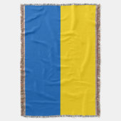 Ukrainische Flagge (Ukraine) Decke (Vorderseite Vertikal)