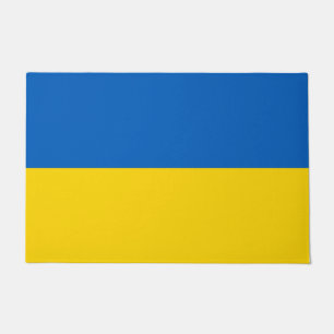 Ukrainische Flagge (Ukraine) Fußmatte