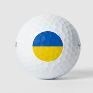 Ukrainische Flagge (Ukraine) Golfball