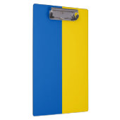 Ukrainische Flagge (Ukraine) Klemmbrett (Rechts)