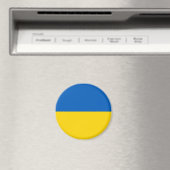 Ukrainische Flagge (Ukraine) Magnet (In Situ (Geschirrspüler))