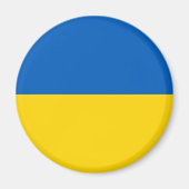 Ukrainische Flagge (Ukraine) Magnet (Vorne)