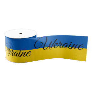 Ukrainische Flagge & Ukraine Reisen, Hochzeiten / Ripsband