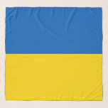 Ukrainische Flagge (Ukraine) Scarf Schal<br><div class="desc">Dieses Design zeigt die Nationalflagge der Ukraine, einem Land in Osteuropa. Die Ukraine grenzt im Osten und Nordosten an Russland, im Norden an Belarus, im Westen an Polen, die Slowakei und Ungarn und im Süden an Rumänien, Moldau und das Schwarze Meer. Die Ukraine ist nach Russland das zweitgrößte Land Europas....</div>