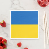 Ukrainische Flagge (Ukraine) Serviette (Beispiel)