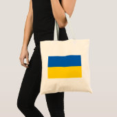 Ukrainische Flagge (Ukraine) Tote Beutel Tragetasche (Vorderseite (Produkt))