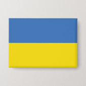 ukrainische Flagge, ukrainische Slawin Ukraini С л Button (Vorderseite)