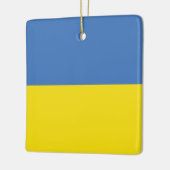 ukrainische Flagge, ukrainische Slawin Ukraini С л Keramikornament (Links)