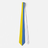 ukrainische Flagge, ukrainische Slawin Ukraini С л Krawatte (Vorderseite)