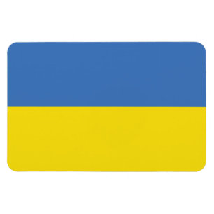 ukrainische Flagge, ukrainische Slawin Ukraini С л Magnet