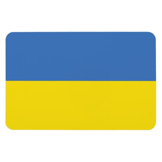 ukrainische Flagge, ukrainische Slawin Ukraini С л Magnet (Horizontal)