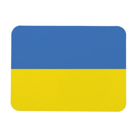 ukrainische Flagge, ukrainische Slawin Ukraini С л Magnet (Horizontal)