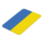 ukrainische Flagge, ukrainische Slawin Ukraini С л Magnet (Linke Seite)
