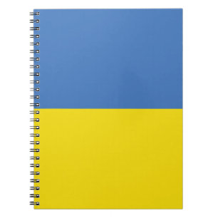 ukrainische Flagge, ukrainische Slawin Ukraini С л Notizblock