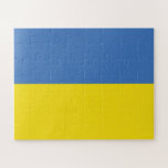ukrainische Flagge, ukrainische Slawin Ukraini С л Puzzle<br><div class="desc">Die Farben der ukrainischen Flagge, blau und gelb, sind seit Jahrhunderten über ein Land geflogen, das reich an Geschichte und Geist ist. Blau repräsentiert den riesigen ukrainischen Himmel, während Gelb die goldenen Weizenfelder symbolisiert, die sich über die fruchtbaren Ebenen erstrecken. Dieses einfache, aber mächtige Symbol ist zu einem Leuchtfeuer der...</div>