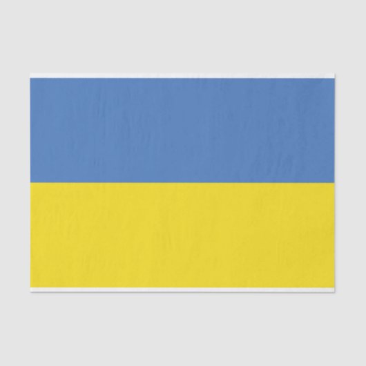 ukrainische Flagge, ukrainische Slawin Ukraini С л Seidenpapier (Vorderseite)
