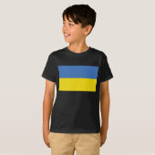 ukrainische Flagge, ukrainische Slawin Ukraini С л T-Shirt (Vorne ganz)