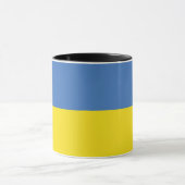 ukrainische Flagge, ukrainische Slawin Ukraini С л Tasse (Zentrum)