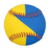 Ukrainische Flagge und Ukraine Sport / Baseball Ba (Rückseite)