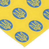 Ukrainische Flagge und Ukraine Wohngestaltung, Try Mittelgroßer Tischläufer (Ecke)