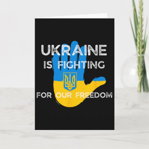 Ukrainische Flagge Unterstützendes Design Ukraine Karte