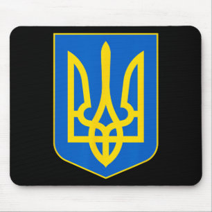 Ukrainische Flagge Vintage Ukraine-Flagge 2 Mousepad