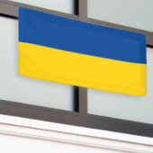 Ukrainische Flagge - Zollbannerzeichen Banner (Äußeres Gebäude)
