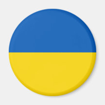 Ukrainische Flaggenfarben