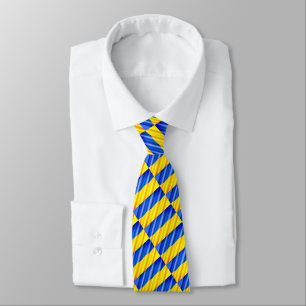 Ukrainische Flaggenfarben Neck Tie Freedom Peace Krawatte