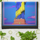 Ukrainische Freiheit Geschirrtuch (Gefaltet)