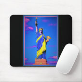 Ukrainische Freiheitsmäuse Pad Mousepad (Mit Mouse)